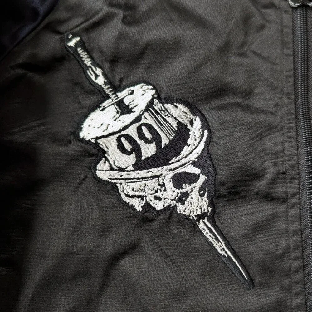 Rocawear Y2K Satin Bomber Jacket (SIZE: M) - Picture 6 of 9